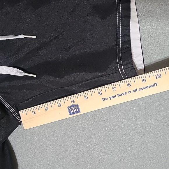 OP Men's Black Swim Trunks - Size XL - Picture 11 of 12